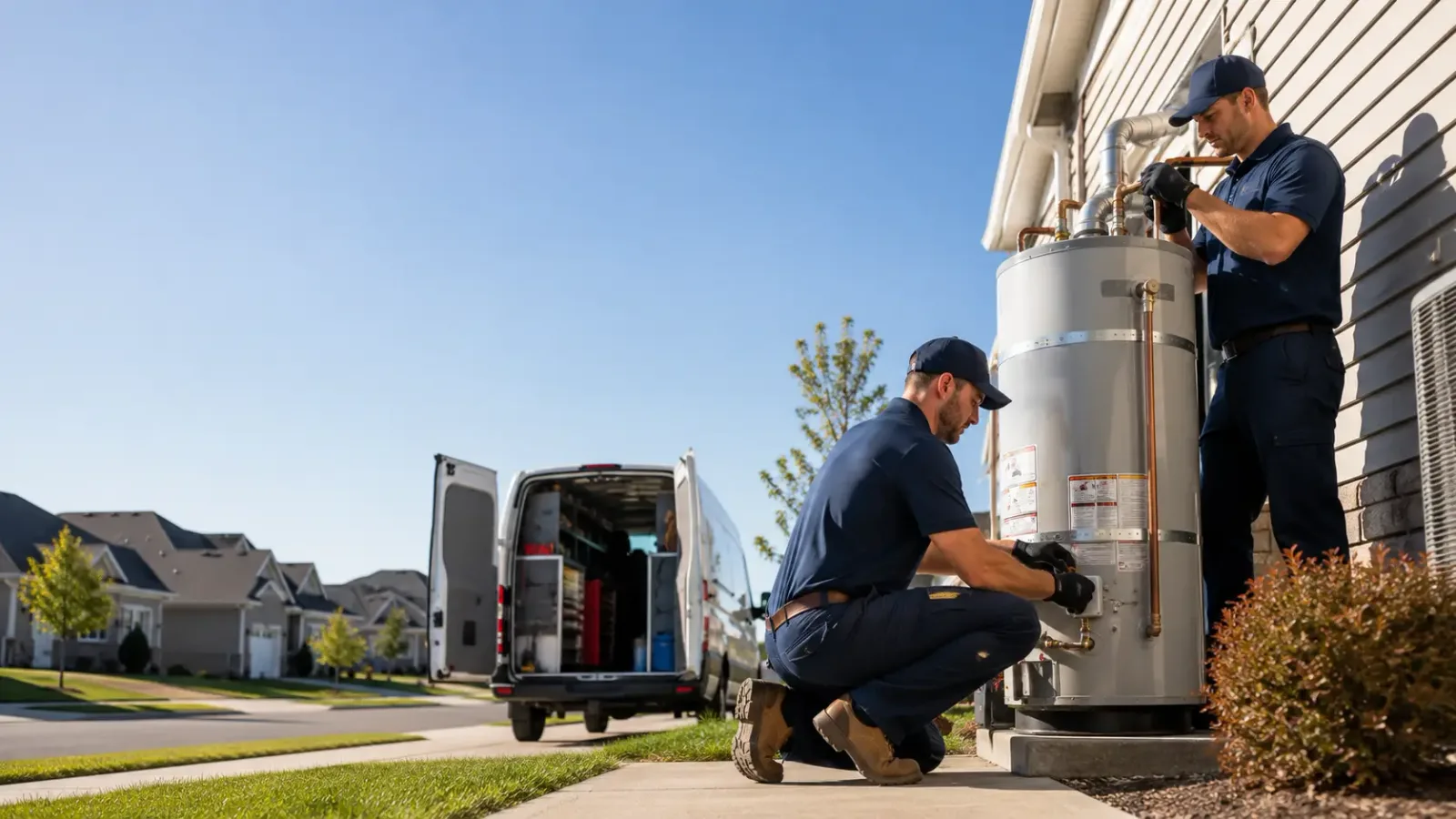 Water Heater Installation in Wellsville, OH